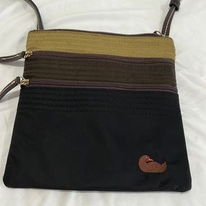 Dooney and Bourke Triple Entry Zip Crossbody